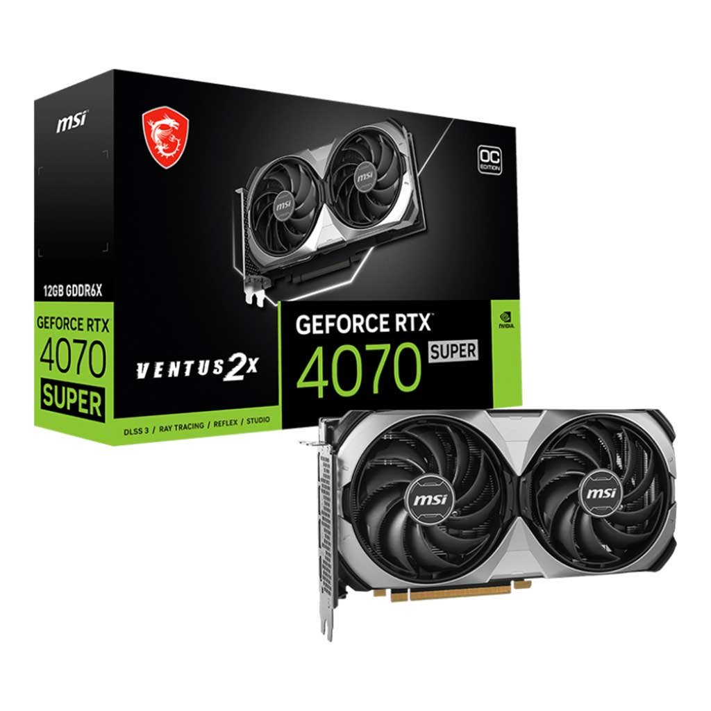 msi-rtx-4070-super-ventus-2x-oc-192bit-0.jpg MSI RTX 4070 Super Ventus 2X OC 12GB GDDR6X 192Bit DLSS 3 - Görsel 1